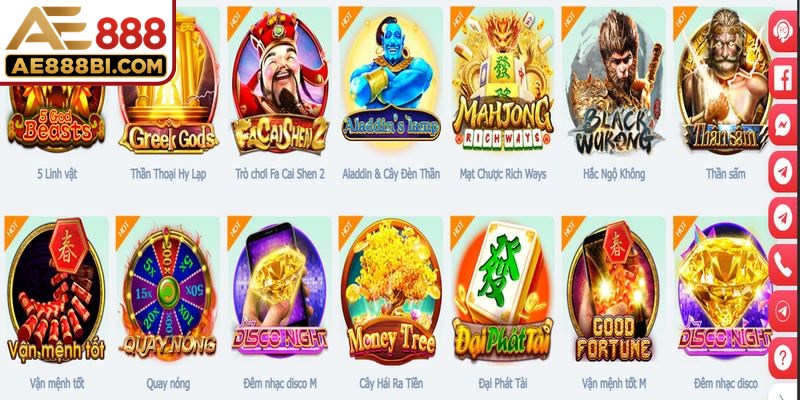 CQ9 là một trong các đối tác ấn tượng tại sảnh slot đổi thưởng